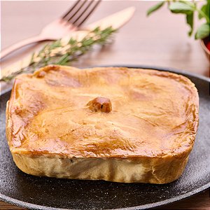 Torta de frango com requeijão massa sem glúten (500 g)